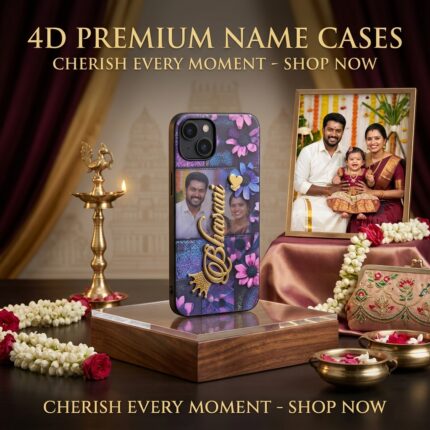 4D Customized Mobile Case - 1